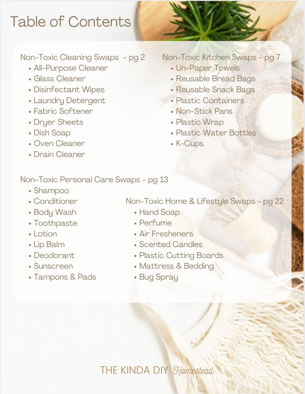 33 Easy Non-Toxic Swaps For a Healthier Home (A Beginner's Guide to Ditching Toxins Without Losing Your Mind)