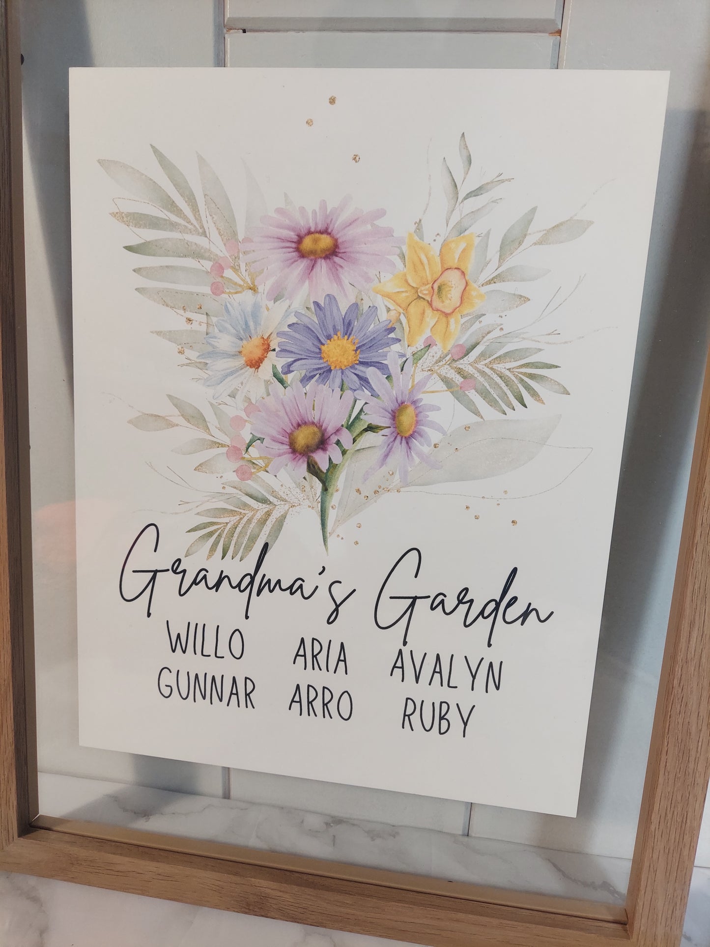 Grandma's Garden print