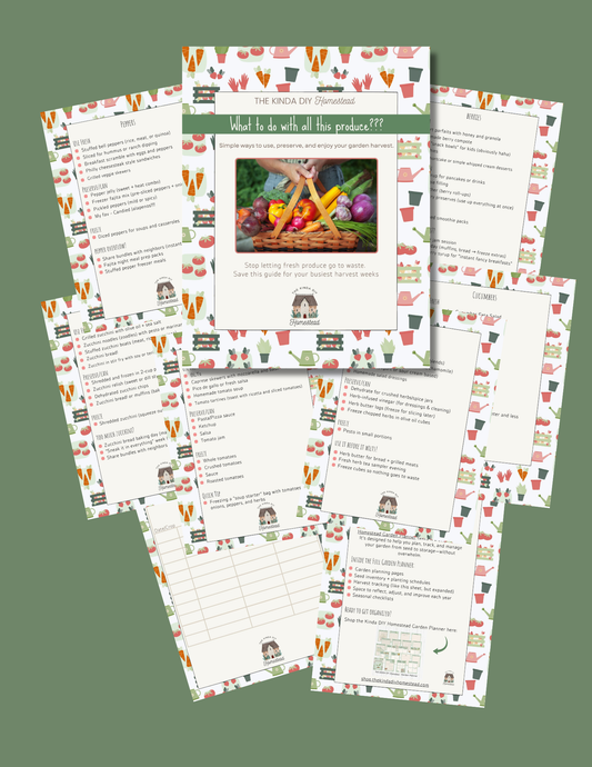 Garden Harvest Tips email freebie