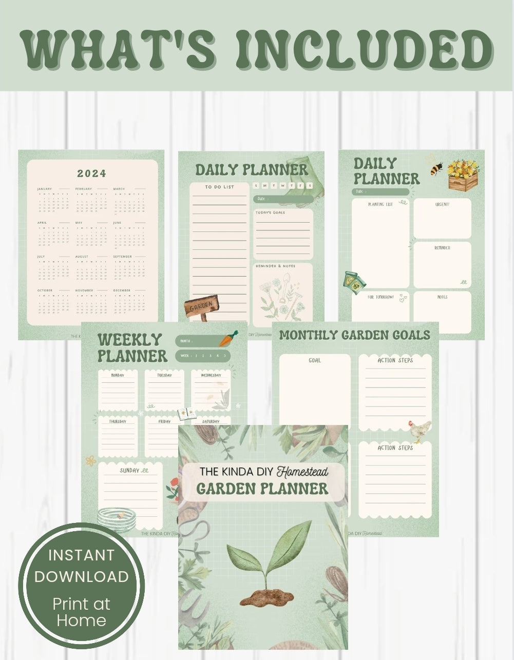 The Kinda DIY Homestead Garden Planner