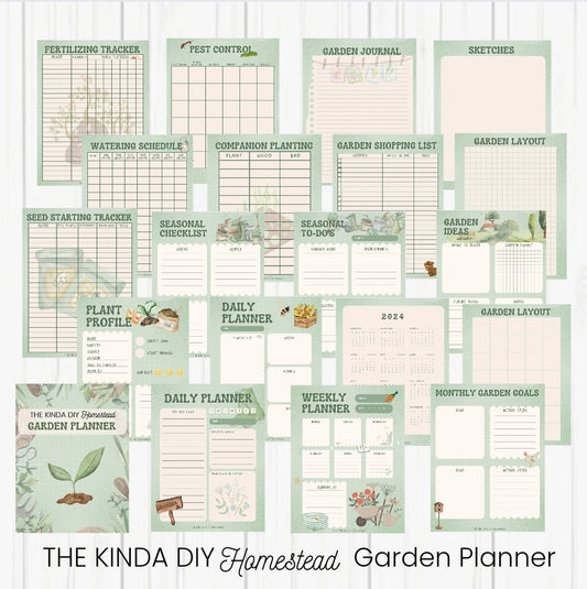 The Kinda DIY Homestead Garden Planner